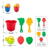 OBL10247323 - 沙滩桶（爱心桶）套装6pcs