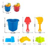 OBL10247324 - 沙滩桶（爱心桶）套装6pcs