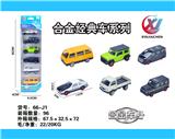 OBL10247837 - 6只条装1:64 合金滑行经典车系列(6款混装)
