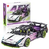 OBL10250481 - 1：10兰博基尼渐变白牛  1995PCS