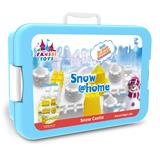 OBL10252262 - 500克雪+4个城堡模具+1个雪人剪刀+手提盒