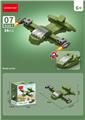 OBL10252434 - 轰炸机 34PCS