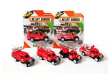 OBL10252709 - 合金车1:64合金消防回力车套装
4款混装