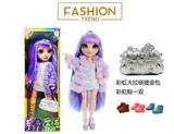 OBL10252800 -  OMG.LOL系列蕾丝发光盒12D真眼珠硬吹瓶真眼珠带灯光音乐主题曲32寸吹瓶彩虹大宝贝