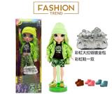OBL10252801 -  OMG.LOL系列蕾丝发光盒12D真眼珠硬吹瓶真眼珠带灯光音乐主题曲32寸吹瓶彩虹大宝贝