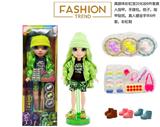 OBL10252820 -  OMG.LOL系列蕾丝发光盒12D真眼珠硬吹瓶真眼珠带灯光音乐主题曲32寸吹瓶彩虹大宝贝