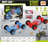 OBL10253619 - 2.4G 5通特技双面遥控车带灯光带一键演示