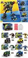OBL10253697 - 益智城市赛车系列回力积木4合一变形合体金刚（141-147PCS）  四款混装