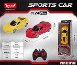 OBL10253718 - 1:24法拉利(带灯光四通车)