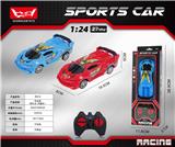 OBL10253720 - 1：24布加迪（带灯光四通车）