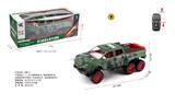 OBL10255192 - 1：16六轮奔驰皮卡二通军事带灯光仿真遥控车不包电（车身4粒5号，遥控器2粒5号）