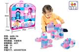 OBL10256457 - 粉红公主拼装积木（41PCS）
