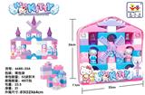 OBL10256470 - 粉红KT猫拼装积木（52PCS）