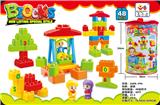 OBL10256488 - 散装益智拼装大颗粒积木(秋千)
（48PCS）