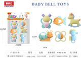 OBL10256886 - 婴儿牙胶摇铃系列6PCS