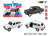 OBL10257907 - 俄罗斯拉达合金轿车
(两款各3色混装)