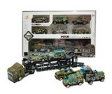 OBL10258840 - 1:50回力合金拖车(配6只滑行小车)