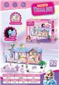 OBL10259614 - 夜光DIY公主别墅过家家城堡套装      （DIY拼装女孩梦想屋豪宅）92PCS