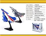 OBL10260430 - 合金J10战斗机(回力灯光音乐)