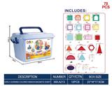 OBL10261077 - 早教彩窗磁力片(78PCS)