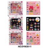 OBL10262751 - DIY益智手工女孩过家家玩具三丽鸥马卡龙色珠串珠
三款混装