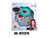 OBL10263648 - 女孩彩妆饰品心型3层绿色儿童化妆品