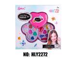 OBL10263650 - 女孩彩妆饰品心型2层粉红色儿童化妆品