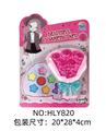 OBL10263667 - 女孩饰品化妆系列玫瑰花玩具彩妆