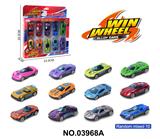 OBL10264435 - 1:64滑行合金车 10只装