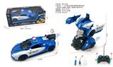 OBL10265336 - 1：18九通布加迪变形喷雾遥控警车包电（包车身3.7V锂电+USB线，遥控器二粒5号不包）