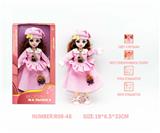 OBL10265805 - 12寸3D眼15关节实身俄文音乐灯光芭比娃娃