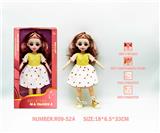 OBL10265811 - 12寸3D眼15关节实身俄文音乐灯光芭比娃娃