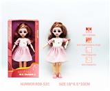 OBL10265813 - 12寸3D眼15关节实身俄文音乐灯光芭比娃娃