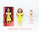OBL10265817 - 12寸3D眼15关节实身俄文音乐灯光芭比娃娃