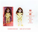 OBL10265820 - 12寸3D眼15关节实身俄文音乐灯光芭比娃娃