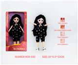 OBL10265822 - 12寸3D眼15关节实身俄文音乐灯光芭比娃娃