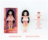OBL10265825 - 12寸3D眼15关节实身俄文音乐灯光芭比娃娃