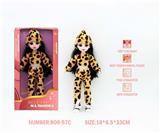 OBL10265829 - 12寸3D眼15关节实身俄文音乐灯光芭比娃娃