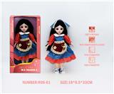 OBL10265834 - 12寸3D眼15关节实身俄文音乐灯光芭比娃娃