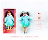 OBL10265839 - 12寸3D眼15关节实身俄文音乐灯光芭比娃娃