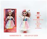 OBL10265844 - 12寸3D眼15关节实身俄文音乐灯光芭比娃娃