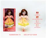 OBL10265850 - 12寸3D眼15关节实身俄文音乐灯光芭比娃娃