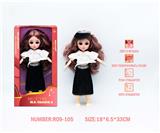 OBL10265860 - 12寸3D眼15关节实身俄文音乐灯光芭比娃娃