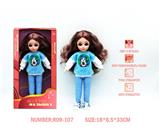 OBL10265862 - 12寸3D眼15关节实身俄文音乐灯光芭比娃娃