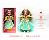 OBL10265865 - 12寸3D眼15关节实身俄文音乐灯光芭比娃娃
