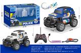 OBL10266301 - 1:20 四通遥控酷路泽(警
车版)喷印上UV带彩灯音乐
越野车(包电)