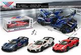 OBL10266420 - 1:24合金模型 法拉利 4开门 回力灯光音乐（1只装）