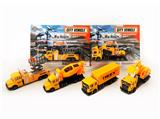 OBL10266456 - 1:36合金车  回力工程车多款混装