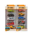 OBL10266497 - 1:64合金滑行城市服务车/飞机5只套装  2款混装
 