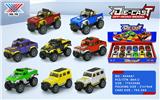 OBL10268568 - 1:64 合金越野车 回力 (12只装)